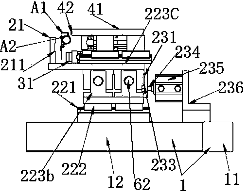 Circuit board feeding and clamping system and full-automatic circuit board clamping system