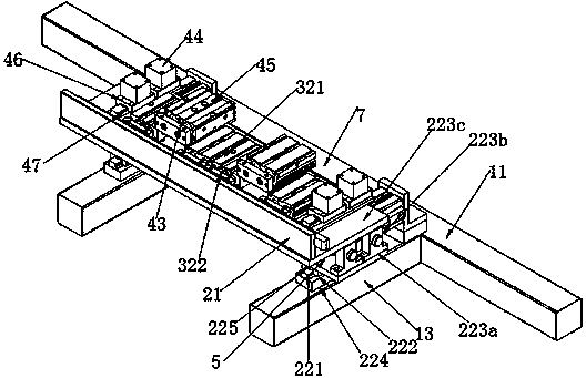 Circuit board feeding and clamping system and full-automatic circuit board clamping system
