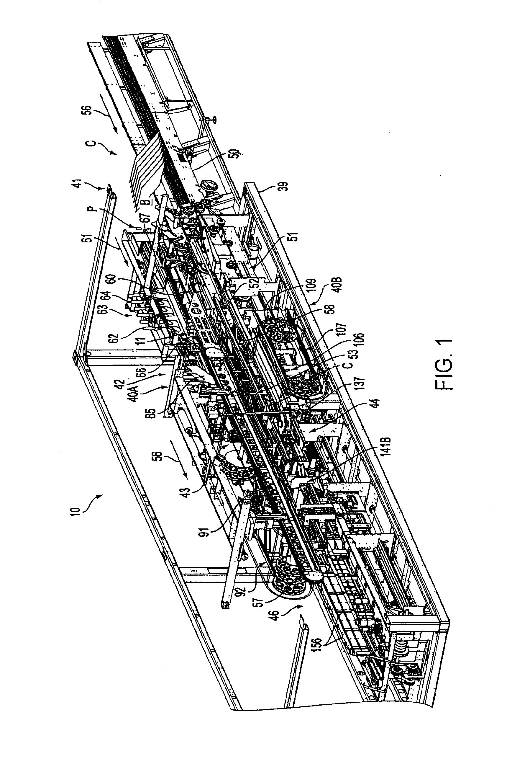 System and method for packaging of nested products