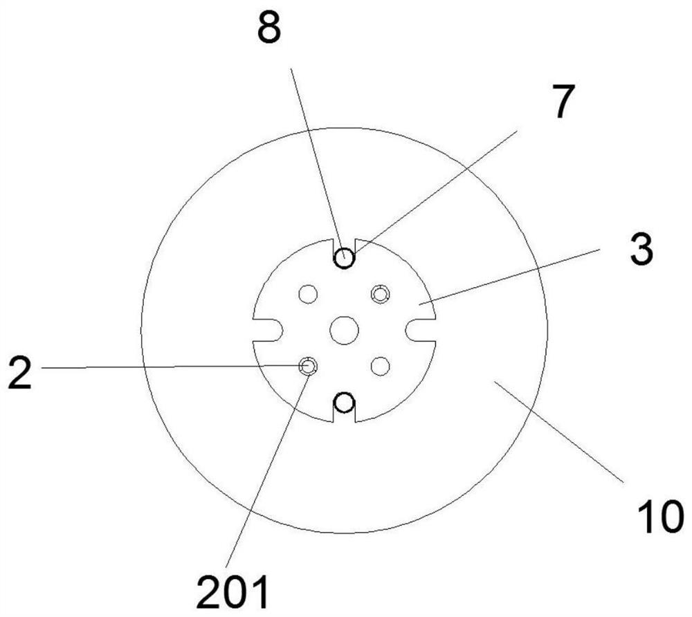 A kind of construction method of environment-friendly tension-compression composite decentralized anchor rod