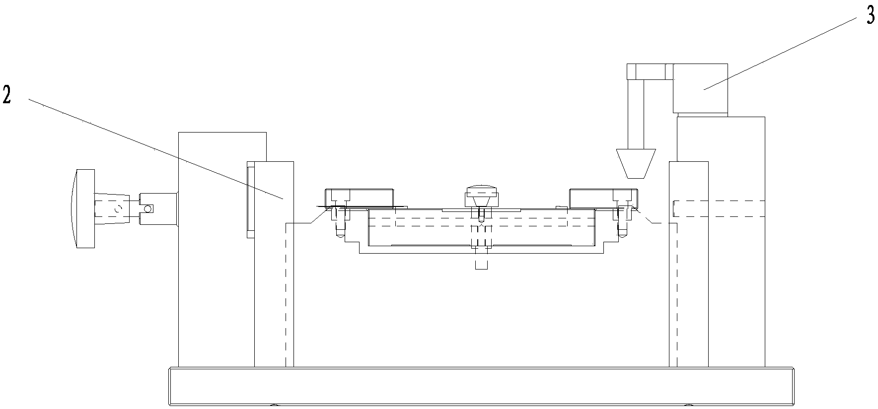 Fixture device for special-shaped groove of automobile brake system support