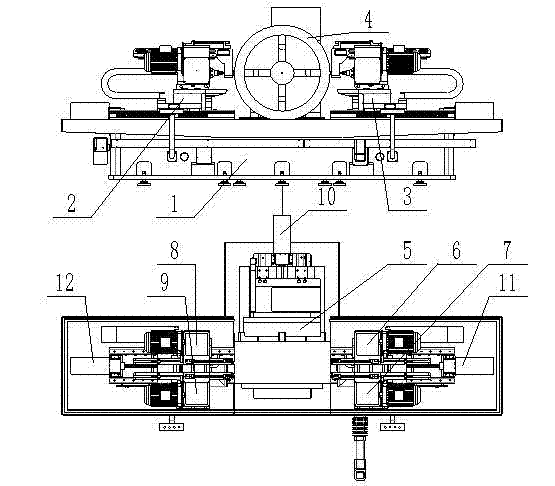 Method of assembly and precision calibration of numerical control four-axis ring die deep hole drill machine tool