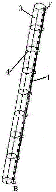 An installation method for hydraulically filling flexible water filter pipes in underground mined-out areas