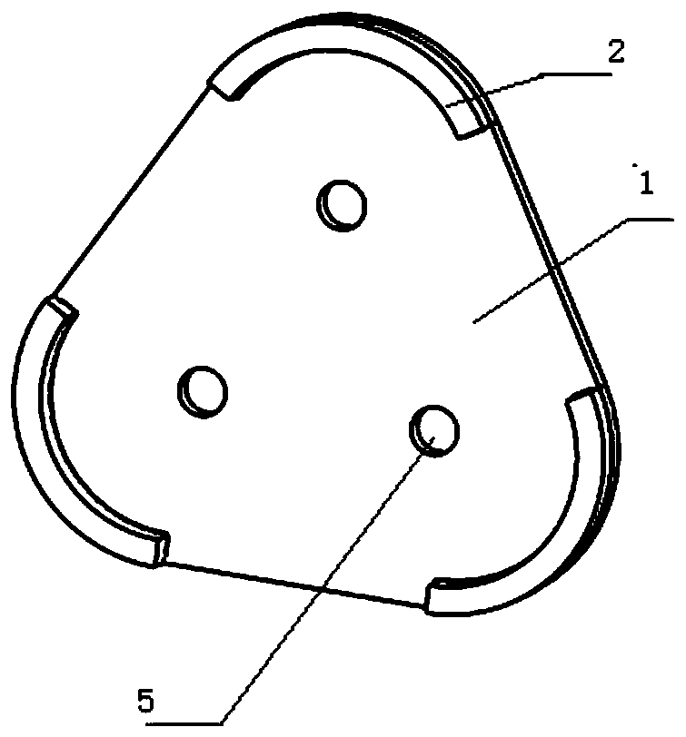 Externally-wrapped friction block for high-speed train brake