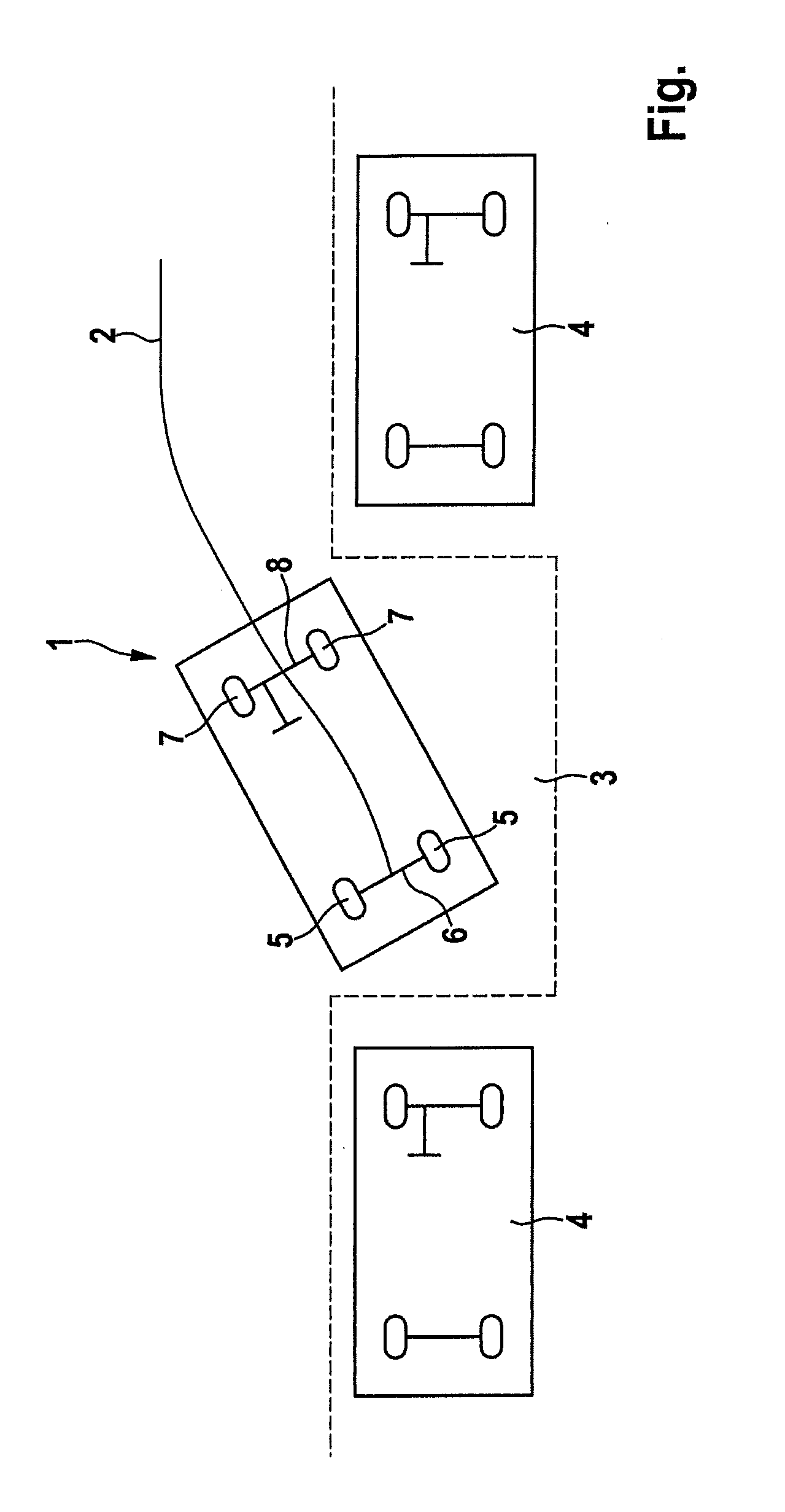 Method for the automatic guidance, in particular parking of a motor vehicle and a driver assistance device