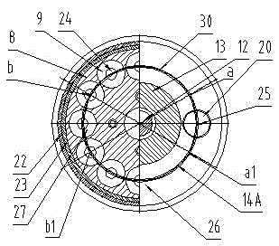 Continuous filling and conveying rotary piston pump for emulsion explosives