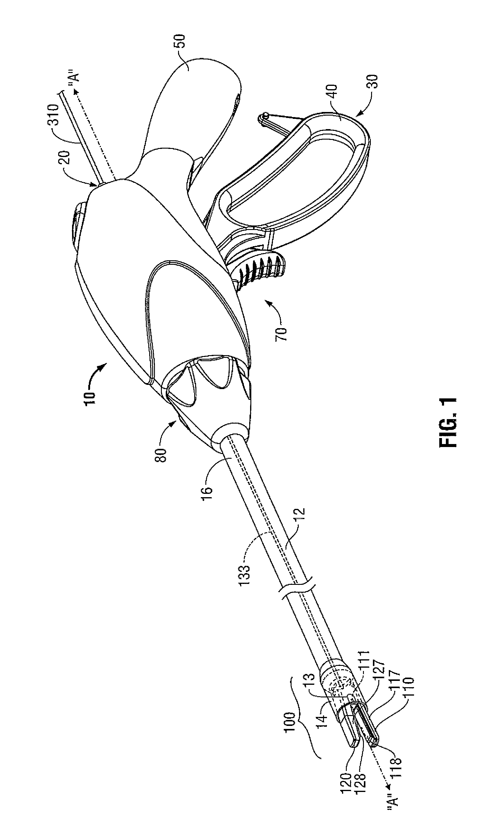 Apparatus for performing an electrosurgical procedure