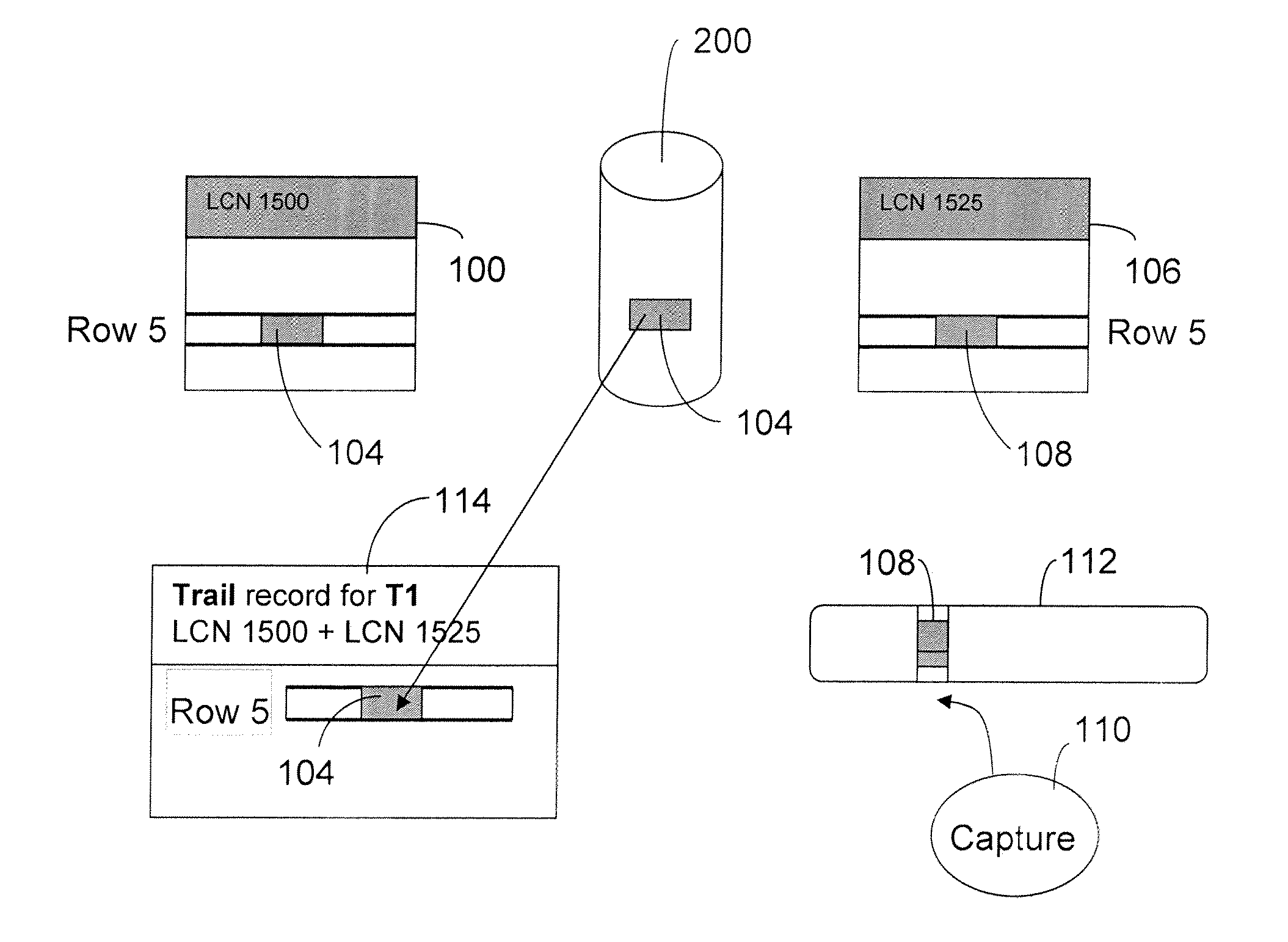 Apparatus and method for read consistency in a log mining system