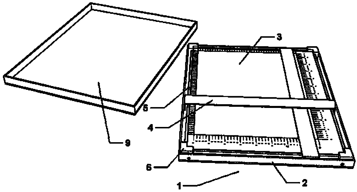 Multifunctional drawing board and drawing kit composed of same