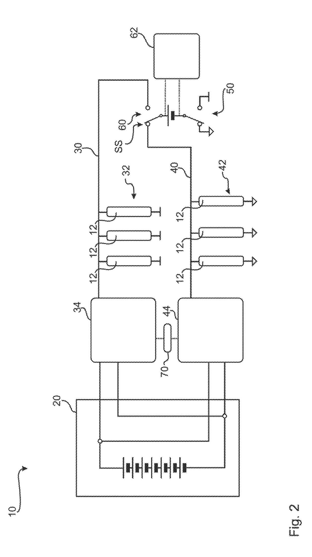 Vehicle electrical system arrangement for a motor vehicle