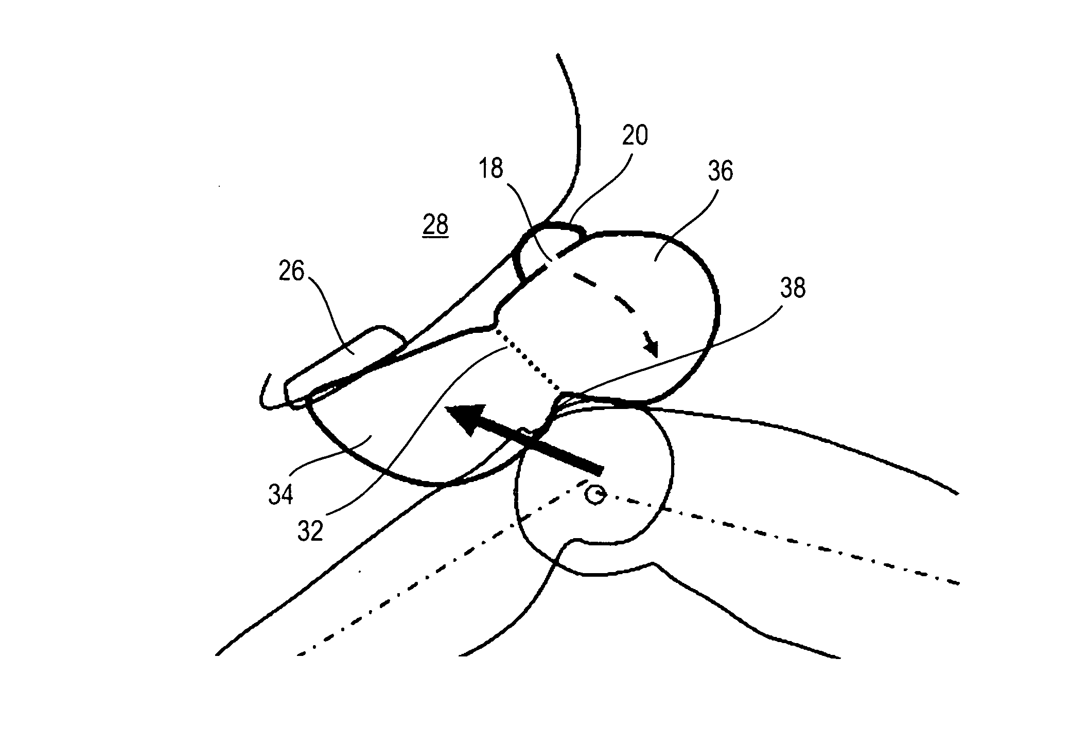 Vehicle occupant system having an adaptive knee airbag