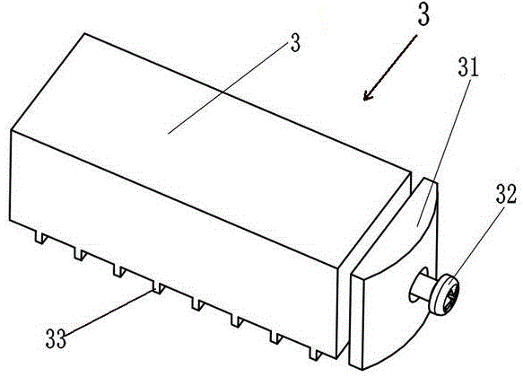 Adjustable three-jaw chuck type gradiograph strengthening device