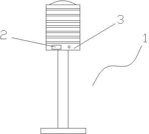 Auto-close cooling fan