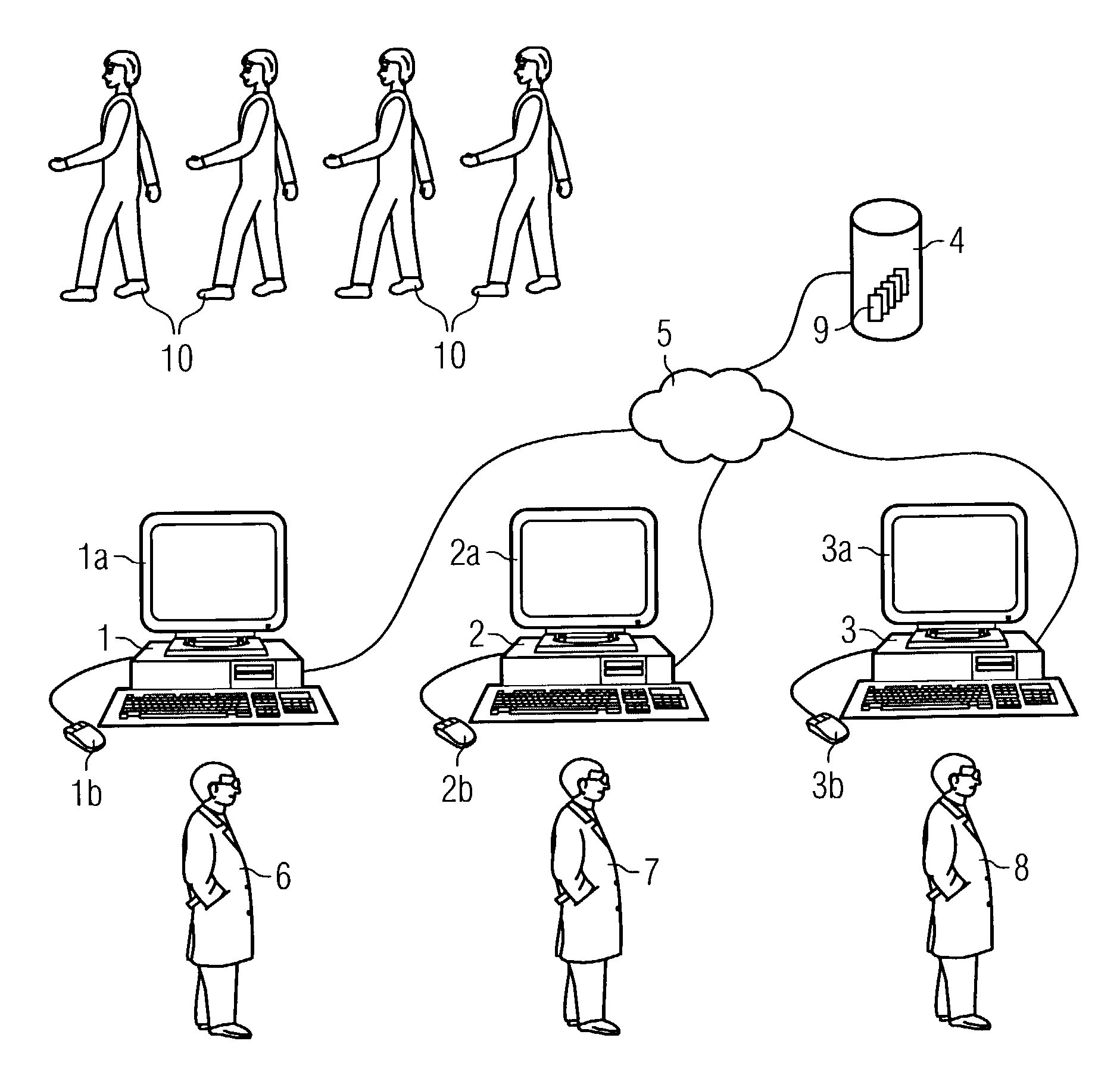 Method and system for supporting the evaluation of a picture of an eye