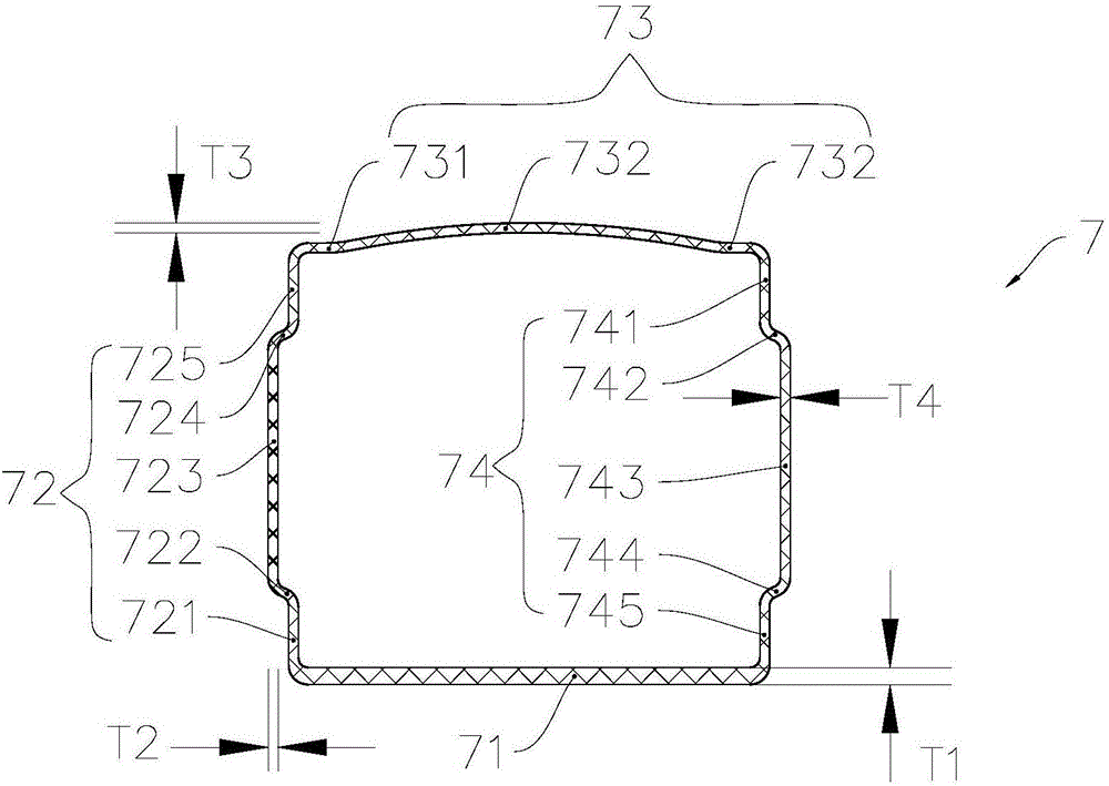 LED lamp and driver shell for LED lamp