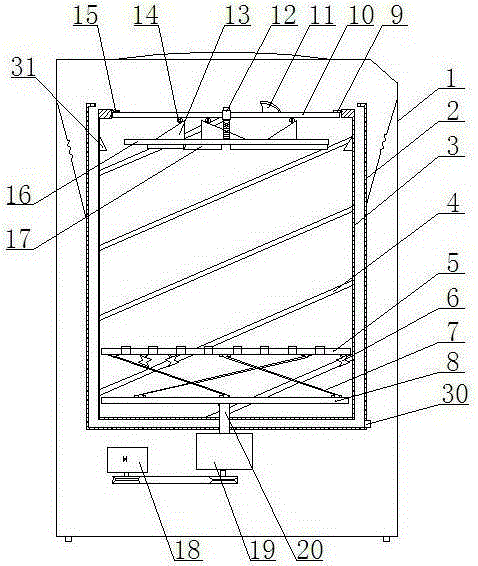 Twist type washing machine