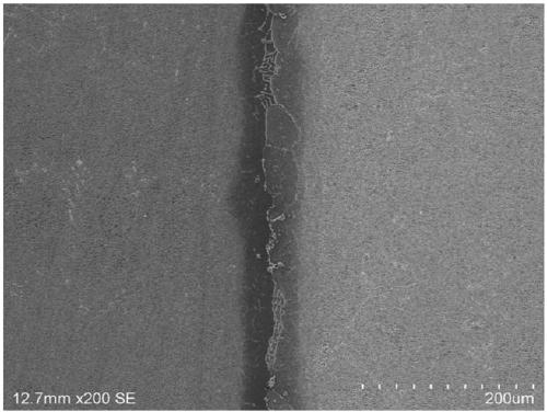 Nickel base foil belt brazing material used for high-temperature alloy connection and preparing method and application of nickel base foil belt brazing material