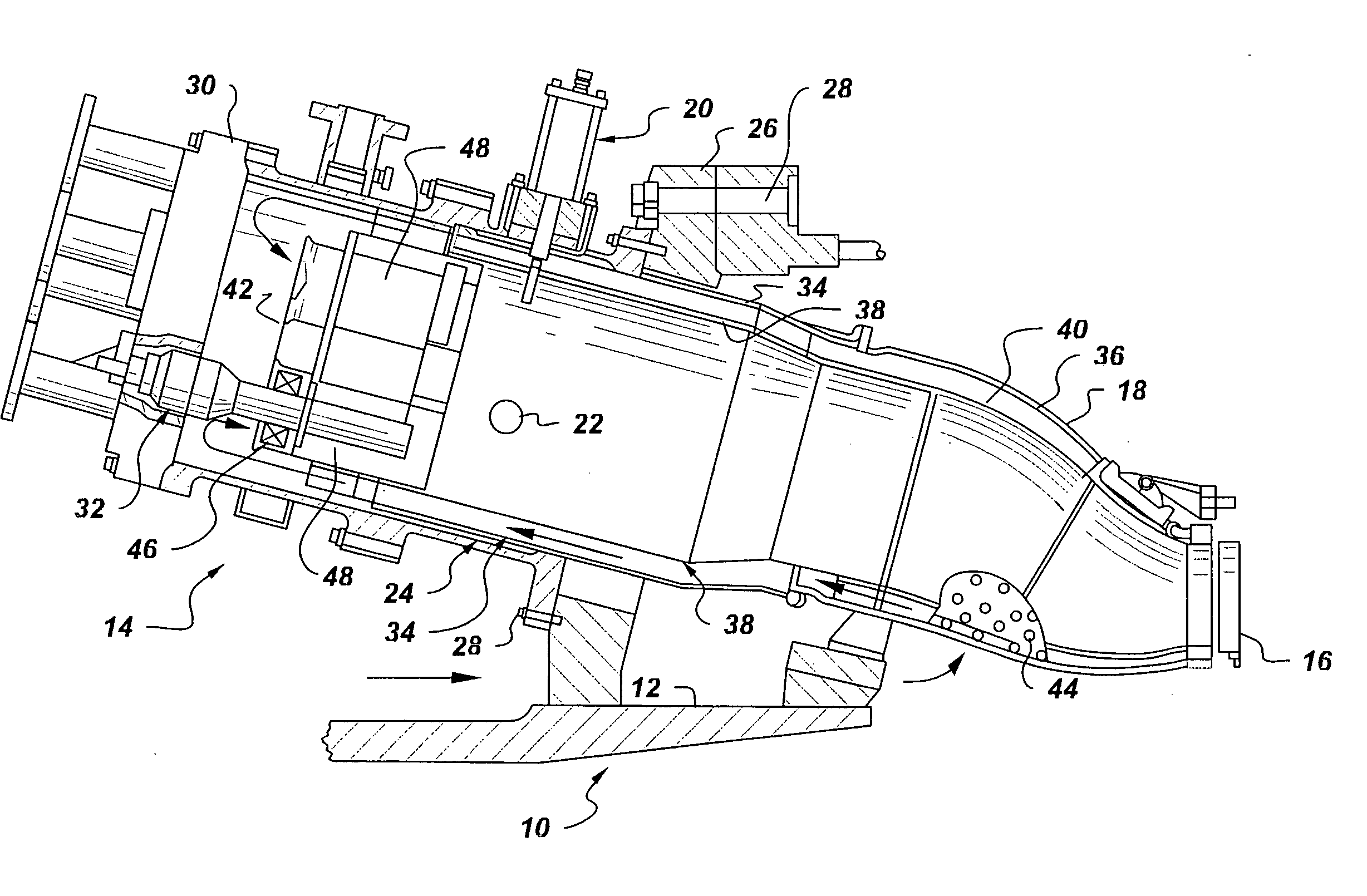 Quiet combustor for a gas turbine engine