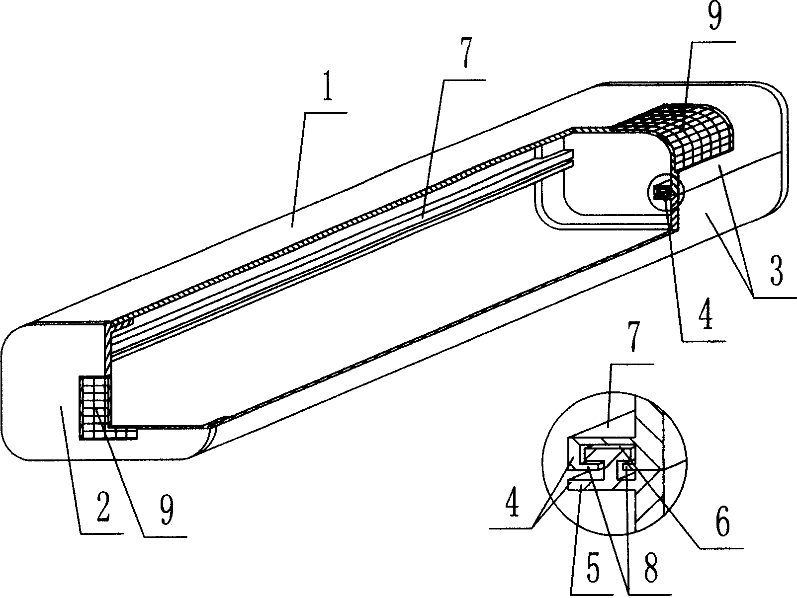 Plastic thin-wall tube