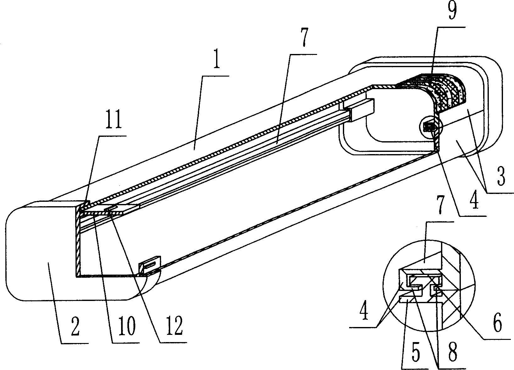 Plastic thin-wall tube