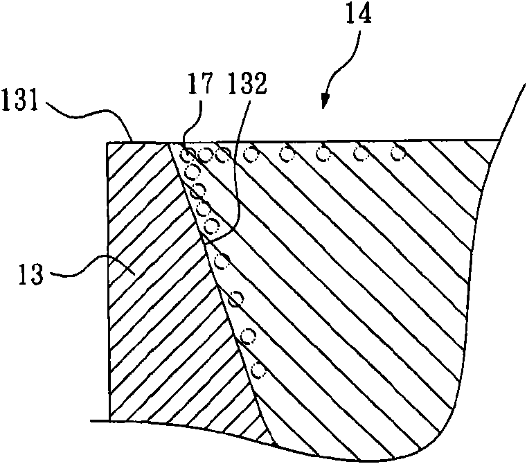 Embedded substrate provided with side-inclined plane line layer assembly and manufacturing method thereof
