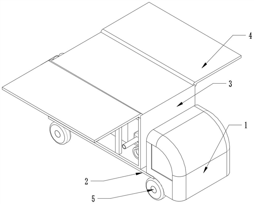 Intelligent full-automatic sewage suction and purification vehicle