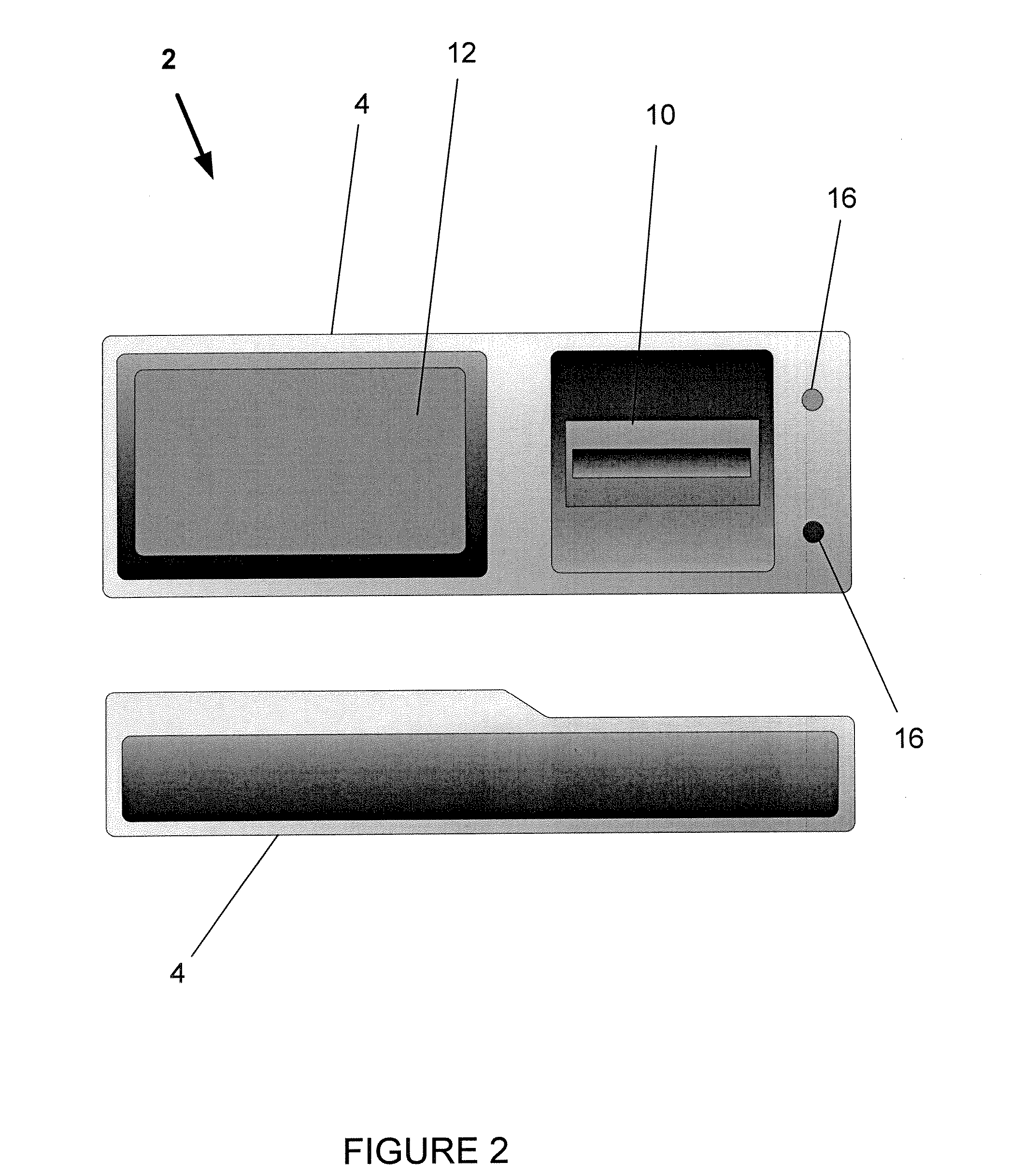 Isolated authentication device and associated methods