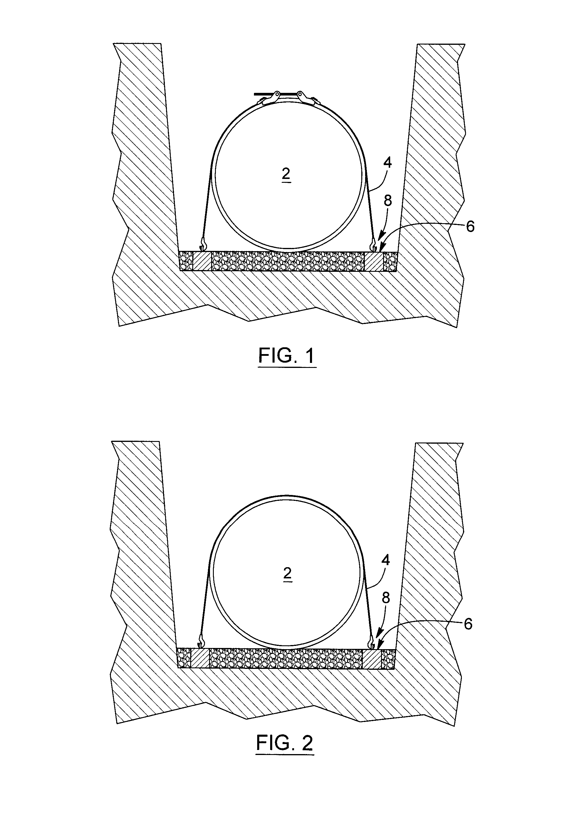 Hook with holding means and method for holding down underground tank with a strap