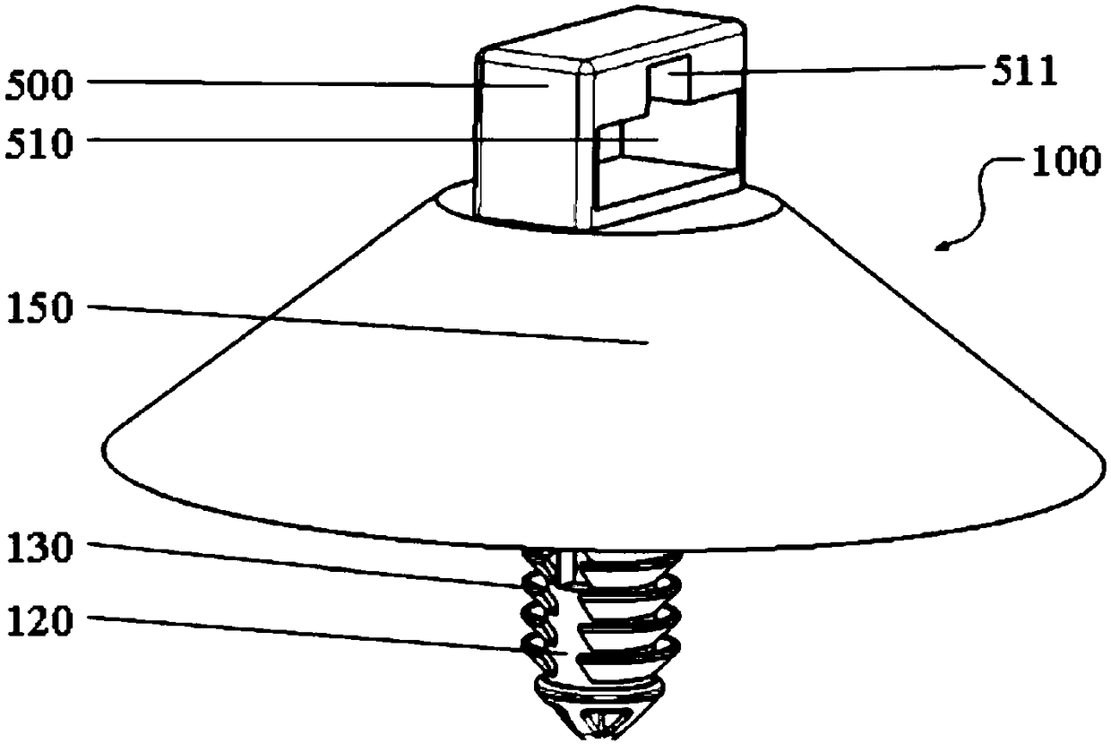 Wire harness fixing clasp assembly