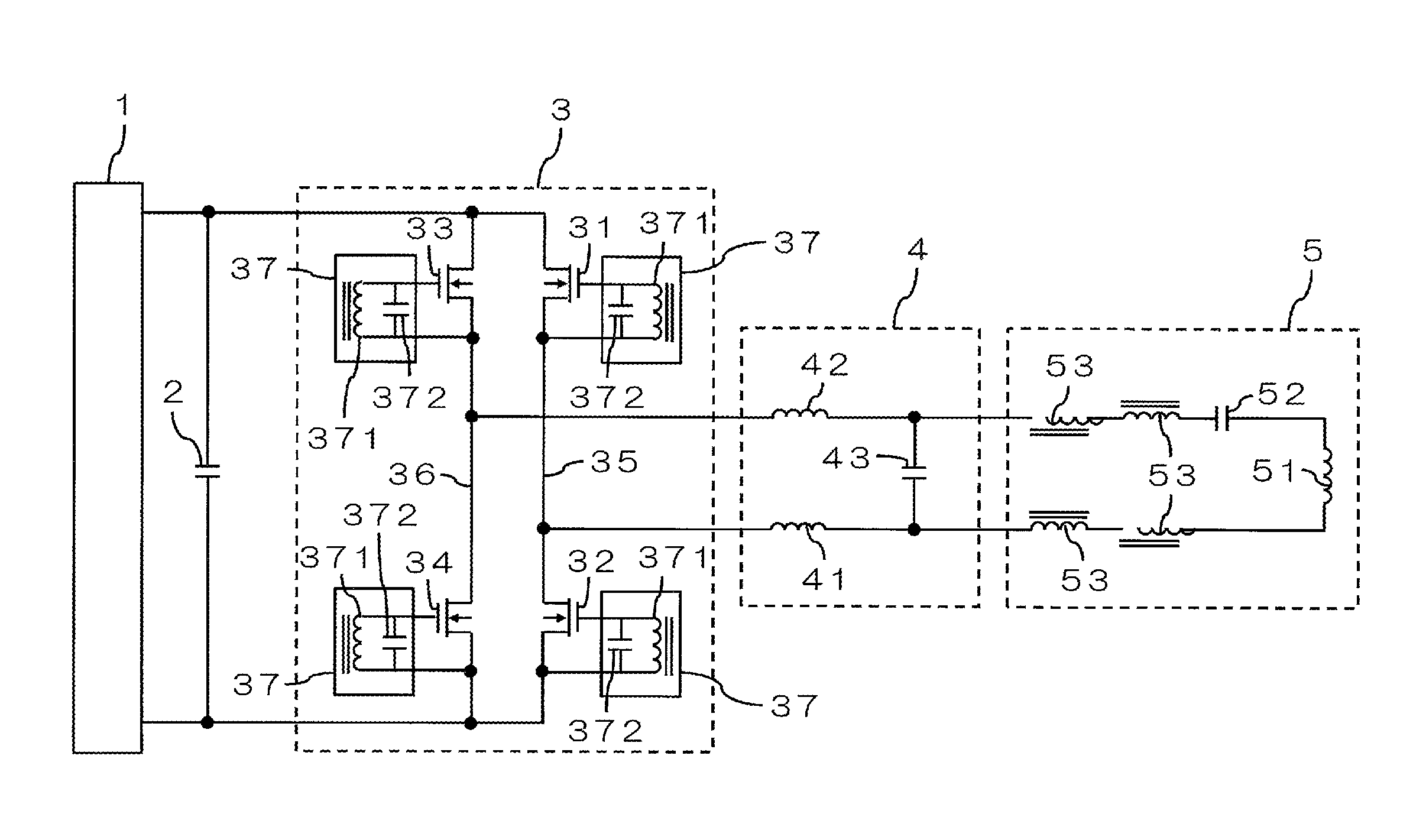 High-frequency power supply device