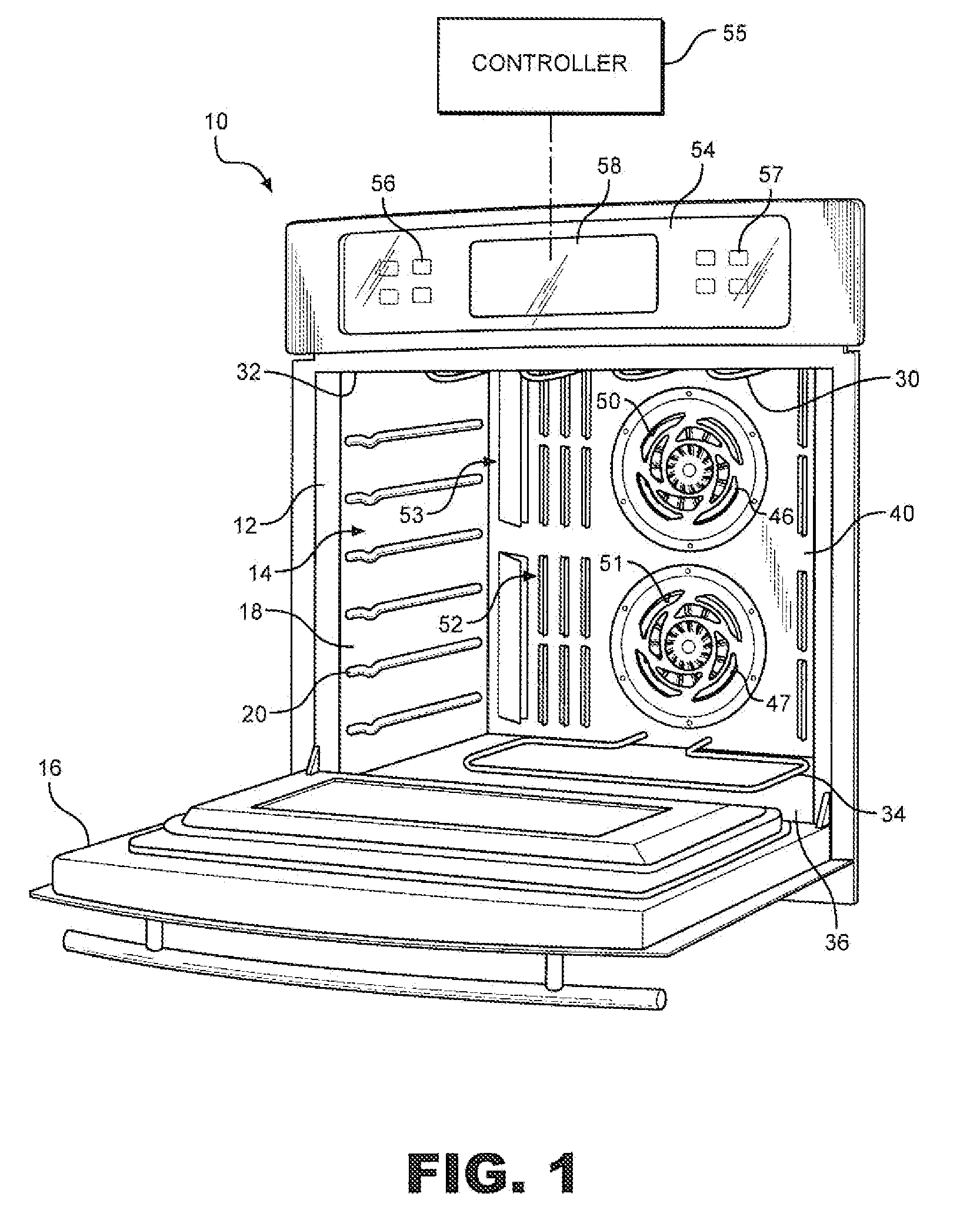 Sliding control system for a cooking appliance