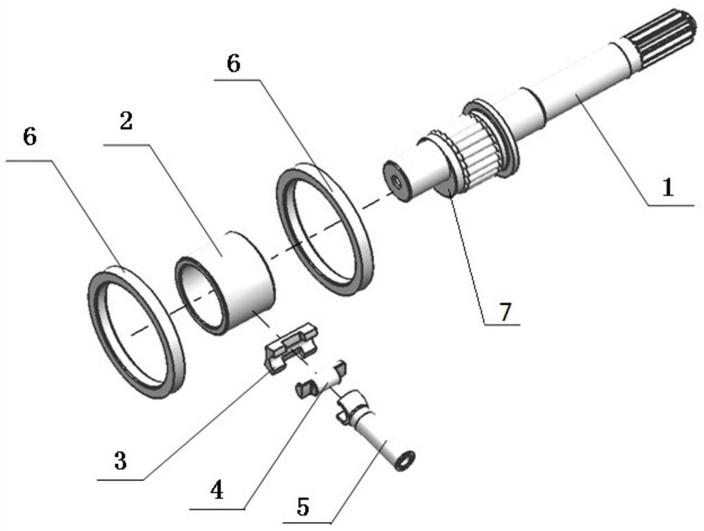 A plunger return device for crankshaft connecting rod radial piston pump