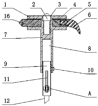 Multifunctional emergency life-saving hammer for escaping from vehicle accidents