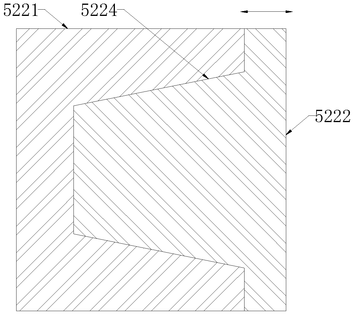 Multi-channel feeding ribbon production system and production method thereof