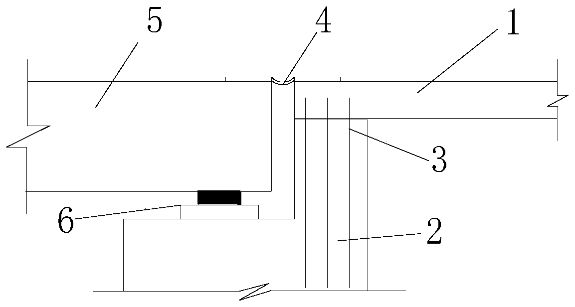 Structure and Construction Method of Penetrating Abutment Slab