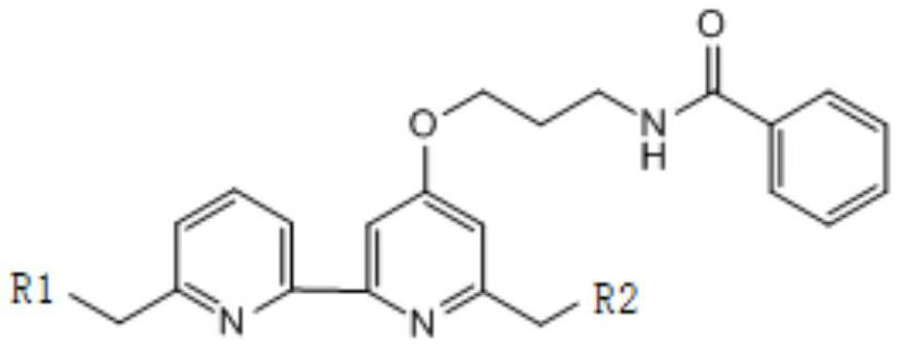 A kind of bipyridine derivative and its synthesis method and application