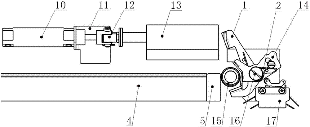 An emergency unlocking device for a door system