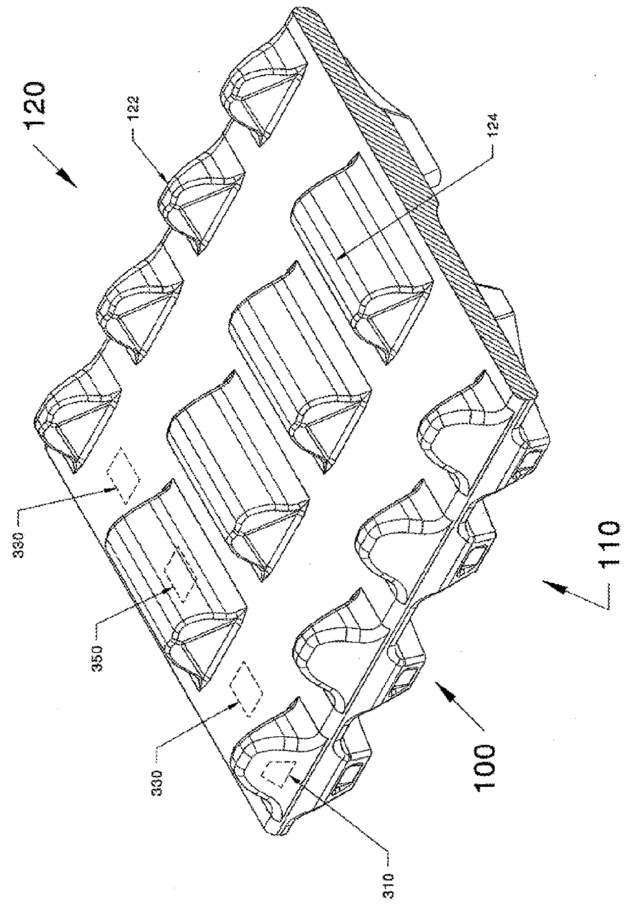 Smart track system having embedded sensors and method of using the same