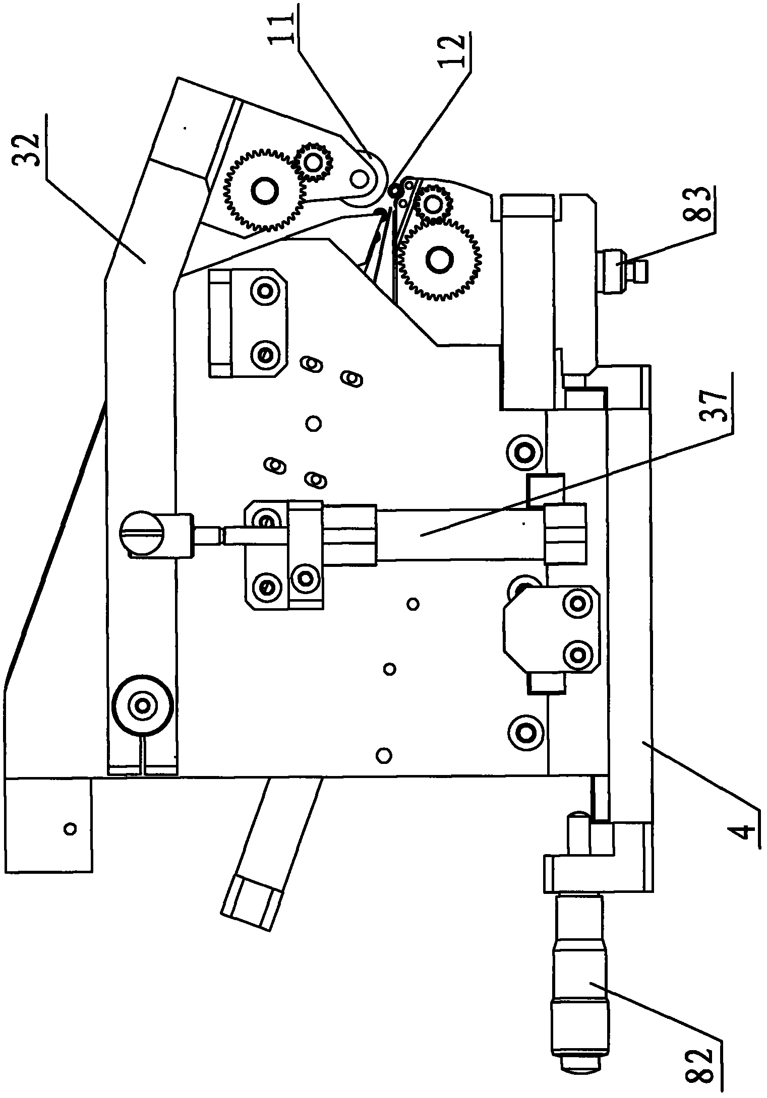 Clamping seat of full-automatic winding machine