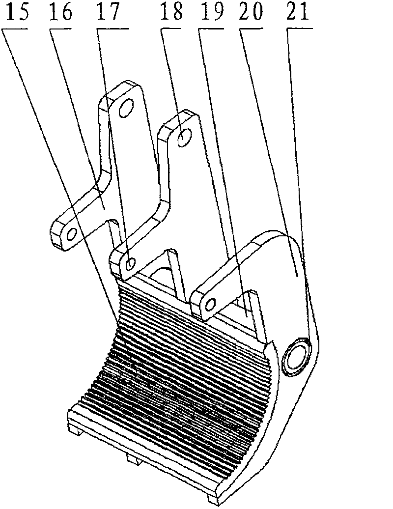 Positioning and clamping device special for submarine pipeline flange automatic joint tool