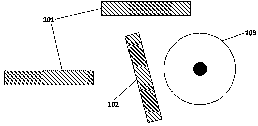 Sweeping control method of cleaning robot based on intermittent walking and chip