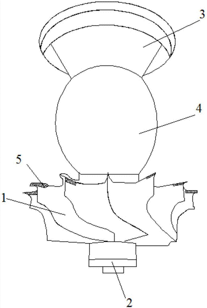 Turbine rotor of micro gas turbine and casting method thereof