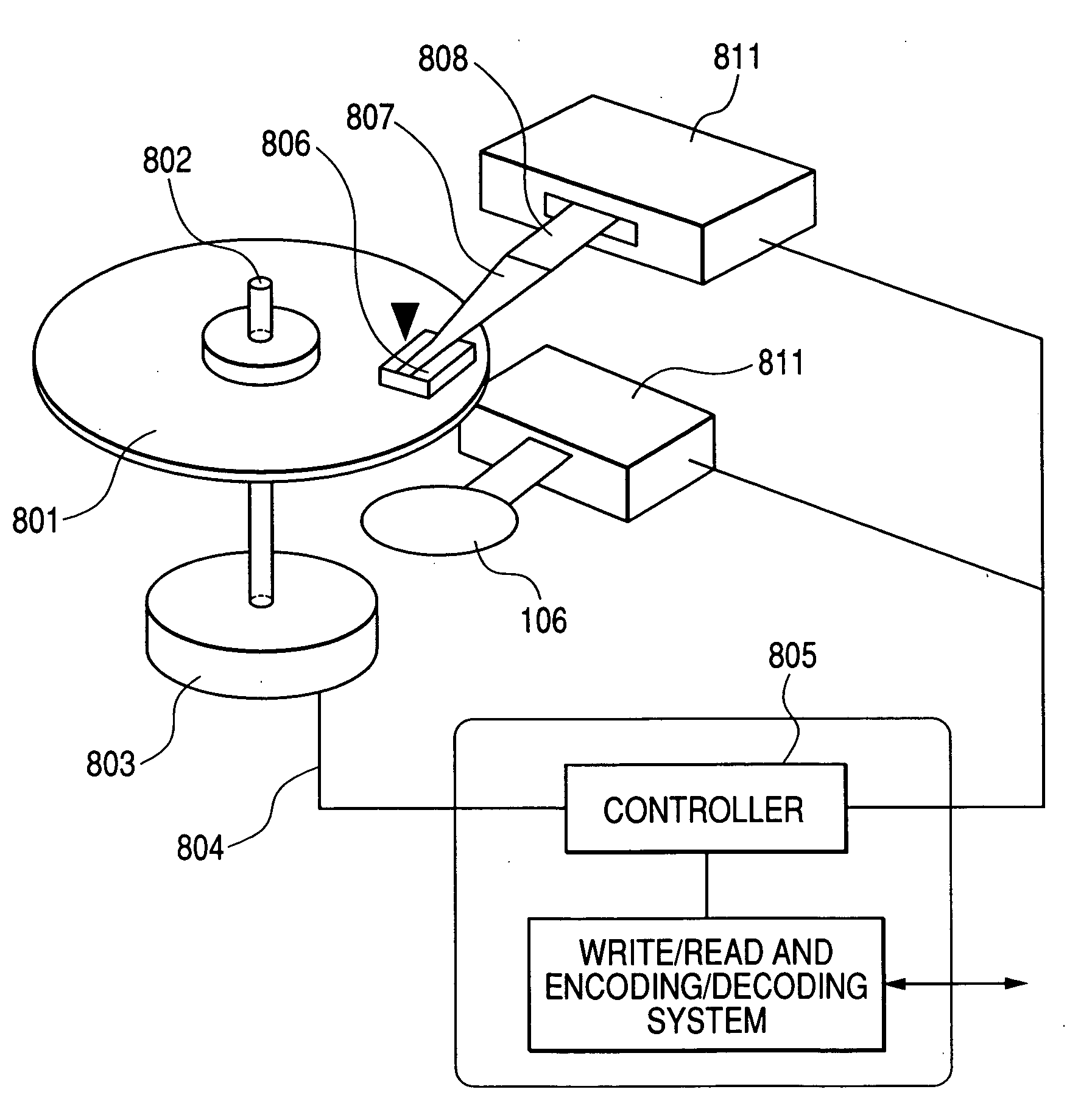 Magnetic recording device