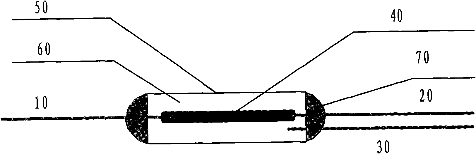 Alarm type thermal fuse-link