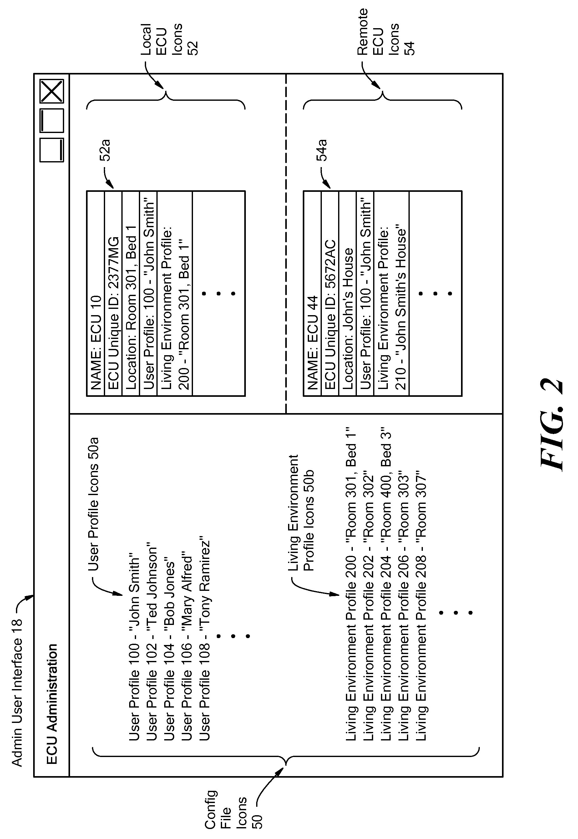 System and method for controlling a network of environmental control units