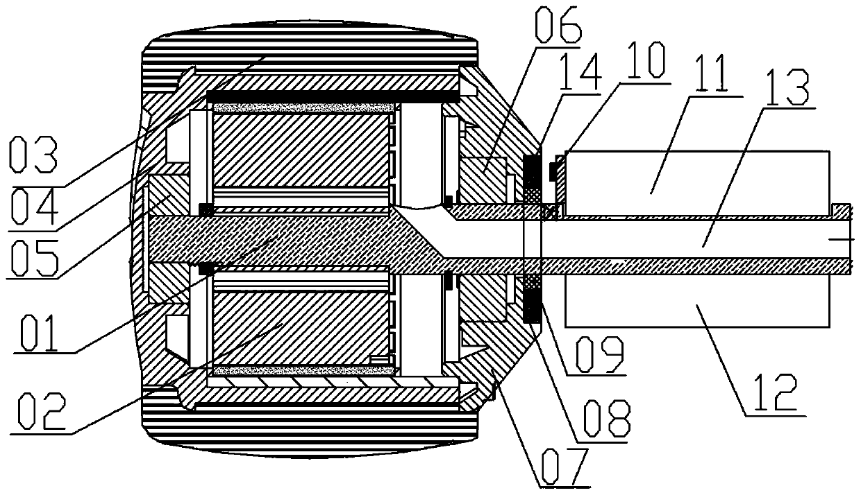 Calibration method of hub motor signal detection device