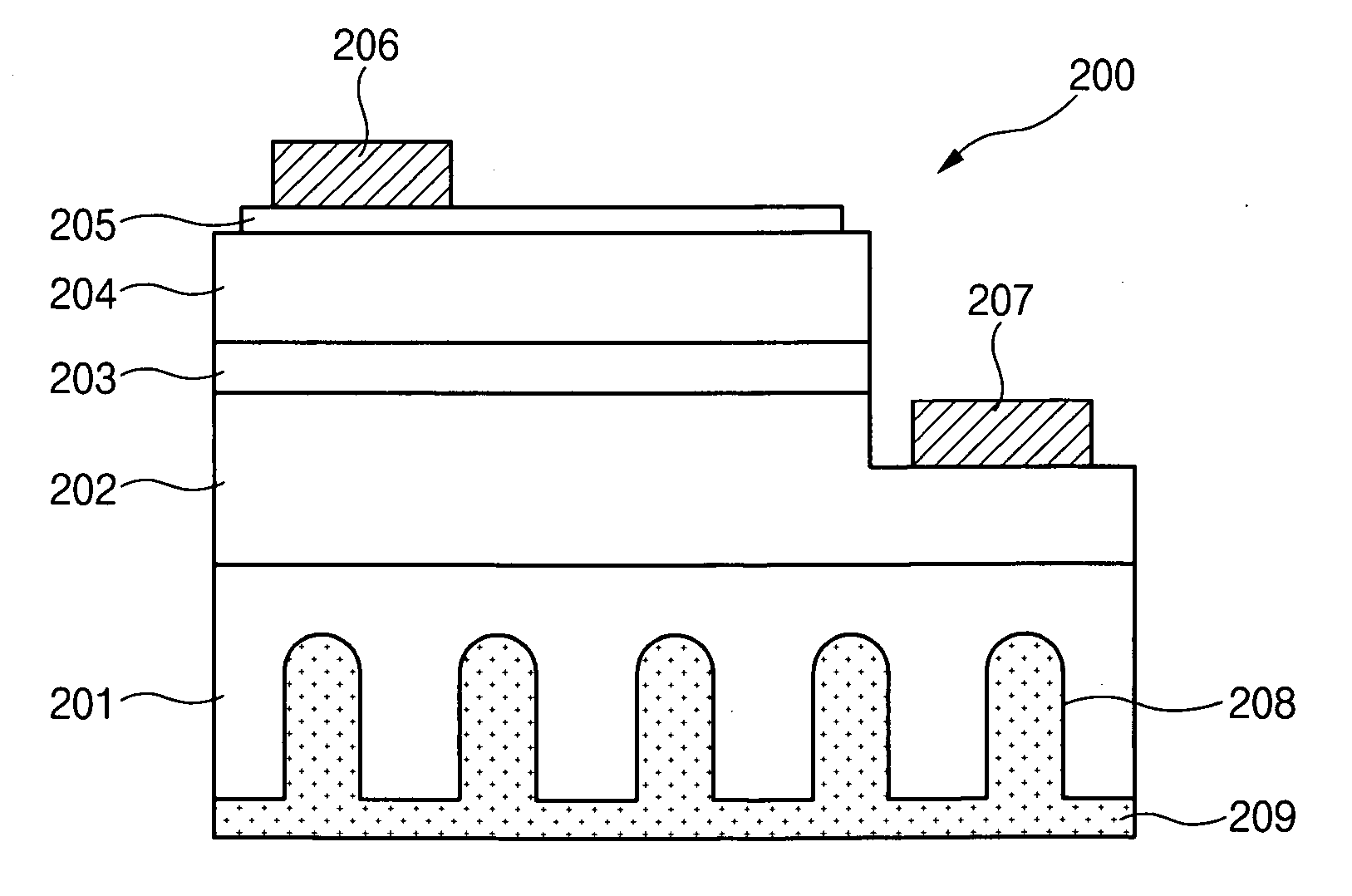 Gallium nitride based semiconductor light emitting diode and method of manufacturing the same