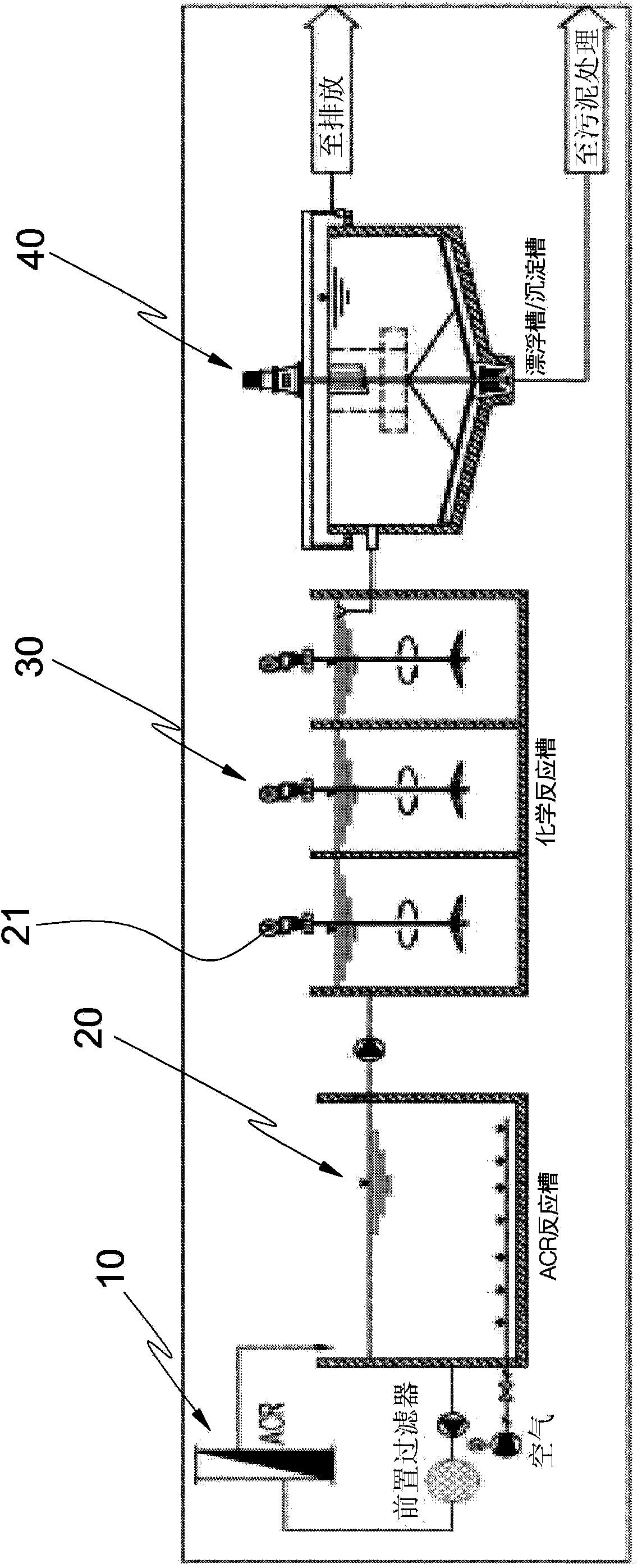 Water treatment system for treating ionic materials and hardly degradable substances by utilizing alloy catalytic reactor