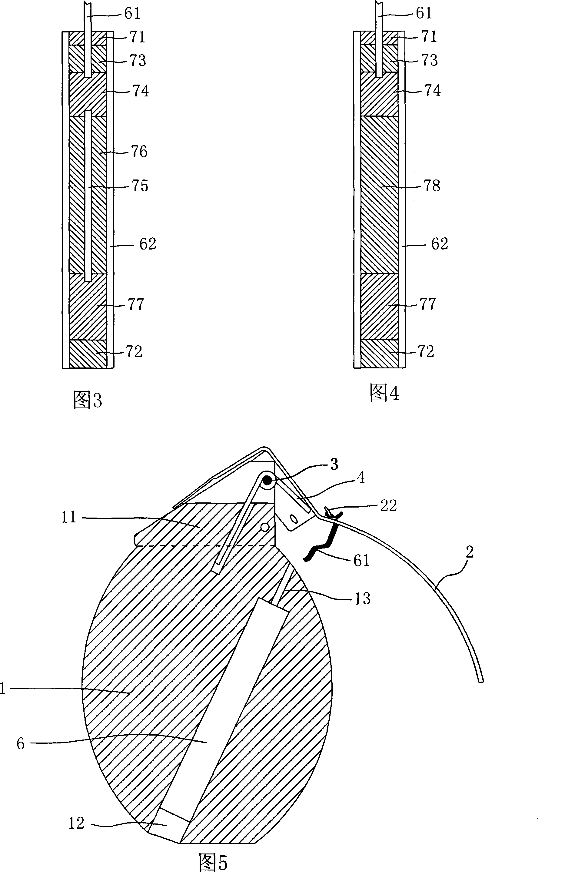 Steel ball free simulated antitank grenade for training