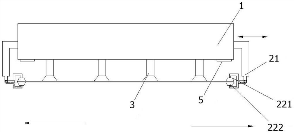 An automatic assembly adsorption device